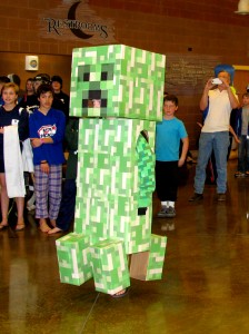 Costume contest at the 2015 Chilly Dip scholarship fundraiser for Cedar City sports programs, Cedar City Community Center, Cedar City, Utah, Saturday, Feb. 7, 2015 | Photo by Carin Miller, St. George News