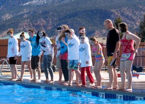 Chilly Dip draws 176 participants, Cedar City Community Center, Cedar City, Utah, Saturday, Feb. 7, 2015 | Photo by Carin Miller, St. George News