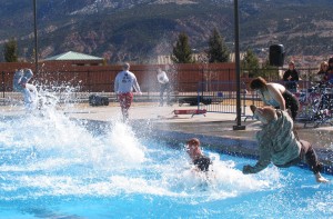 Chilly Dip draws 176 participants, Cedar City Community Center, Cedar City, Utah, Saturday, Feb. 7, 2015 | Photo by Carin Miller, St. George News