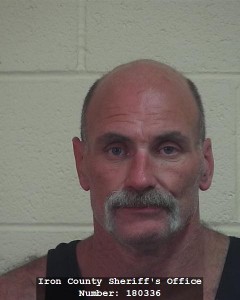 Mark Randall, 44, booking photo posted Feb. 12, 2015 | Photo courtesy of the Iron County Sheriff's Office, St. George News