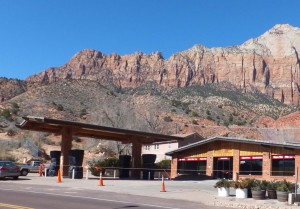 Not all businesses in Springdale are open yet, Zion National Park, Feb. 16, 2015 | Photo courtesy of Dan Mabbutt, St. George News