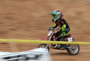 A rider in the Mini Exhibition, Feb. 21, 2015, Mesquite, Nevada | Photo by Leanna Bergeron, St. George News