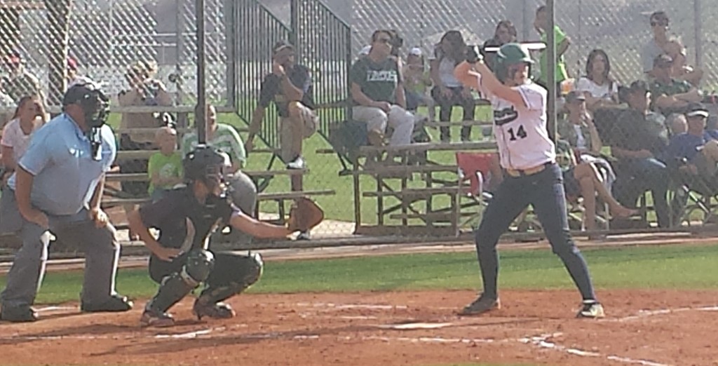 Desert Hills at Snow Canyon, girls softball, St. George, Utah, Mar. 17, 2015 | Photo by Andy Griffin