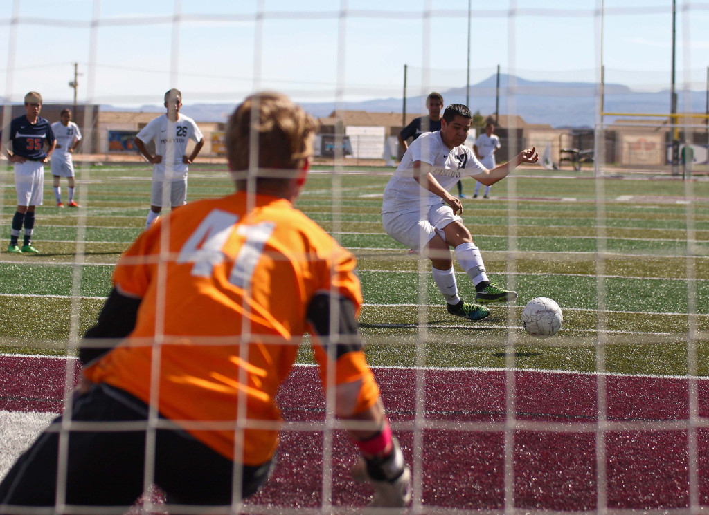 It was a busy day of soccer around town, St. George, Utah, Mar. 14, 2015 | Photo by Robert Hoppie, ASPpix.com, St. George News