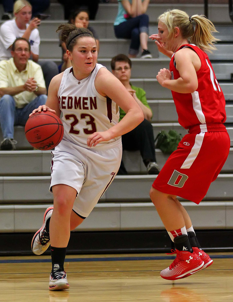 Cedar's Courtney Morley (23), file photo from Mar. 7, 2015 | Photo by Robert Hoppie, ASPpix.com, St. George News