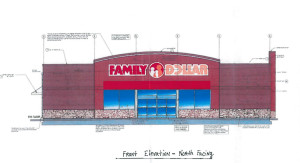 Family Dollar Front View