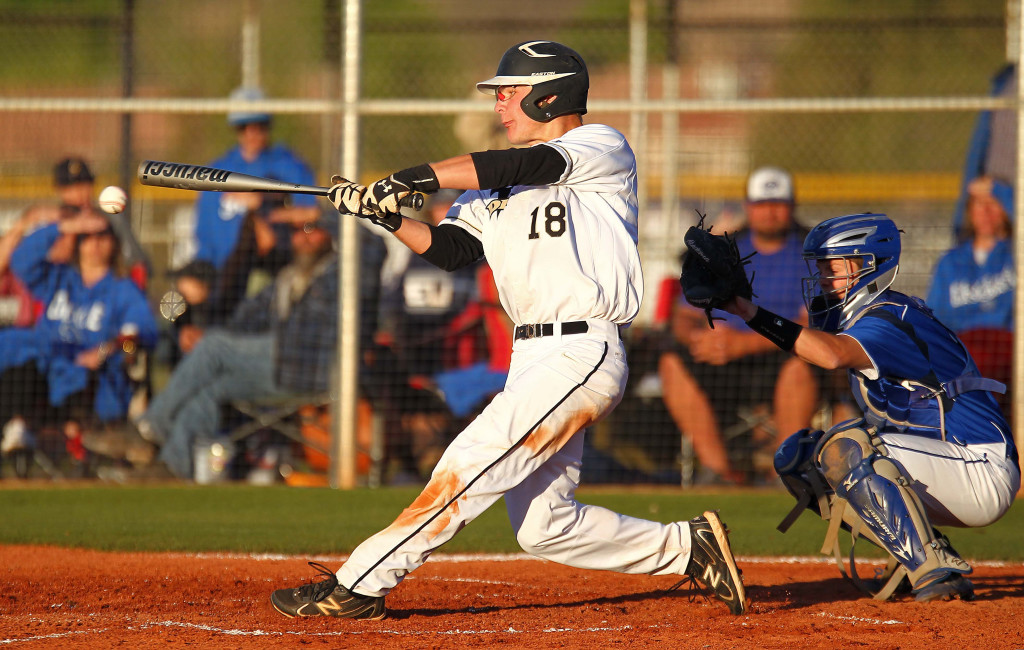 Desert Hills' Chad Nelson (18), file photo from Dixie vs. Desert Hills, Baseball, St. George, Utah, Apr. 2, 2015 | Photo by Robert Hoppie, ASPpix.com, St. George News