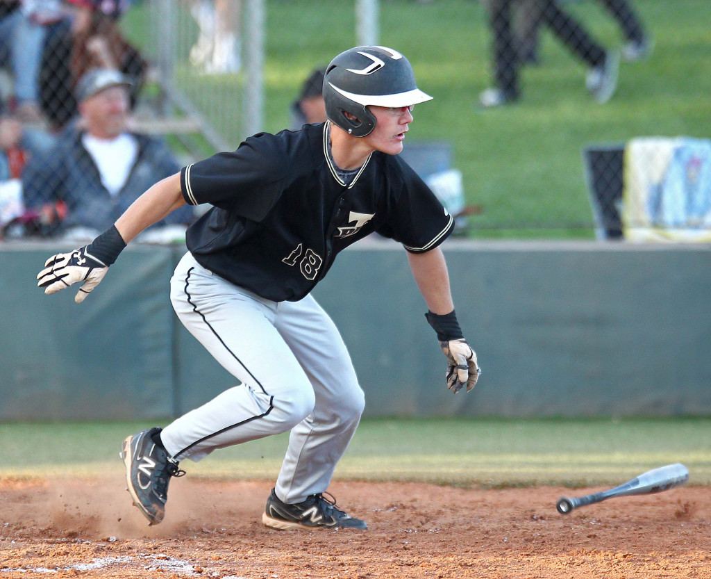 Chad Nelson, file photo from Desert Hills vs. Snow Canyon, Baseball, St. George, Utah, Apr. 7, 2015 | Photo by Robert Hoppie, ASPpix.com, St. George News