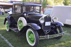 1931 Black Ford owned by Keith Averett,  1950's stock Packard owned by Bill and June Brown,  Hurricane Rotary Easter Car Show, Hurricane, Utah, April 4, 2015 | Photo by Candice McMahon, St. George News