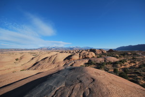 Slick rock on Hell's Revenge trail, Moab, Utah, Nov. 11, 2014 | Photo by Leanna Bergeron, St. George News