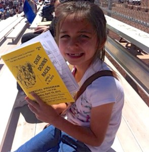 Emery Nisson at the 46th Annual Dixie Downs Horse Races, Washington County Regional Park, Hurricane, Utah, April 18, 2015 | Photo courtesy of Tyler Truman, St. George News