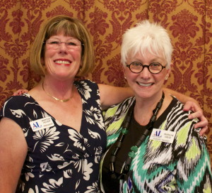 Martha Heuer and Marilyn Valle, current and founding presidents ALSU, St. George, Utah, April 11, 2015 | Photo by Rhonda Tommer, St. George News