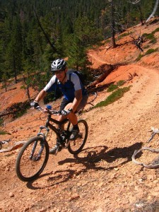 Mountain biking near Bryce Canyon National Park, Utah, date not specified | Photo courtesy of Ruby's Inn, St. George News