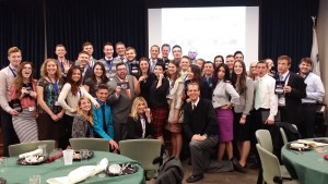 Students of the Dixie State University DECA group, St. George, Utah, date unspecified | Photo courtesy of Dixie State University, St. George News