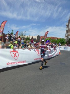 Lyle Anderson competes in the Ironman 70.3 St. George, St. George, Utah,  May, 2013 | Photo courtesy of Lyle Anderson, St. George News