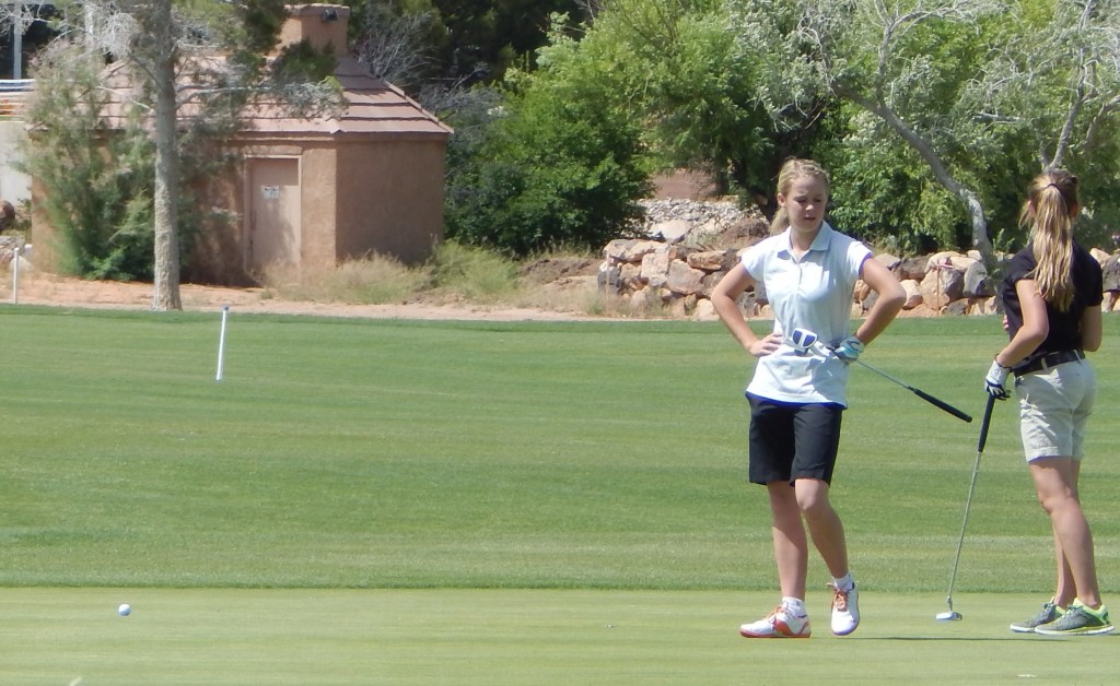 3A Girls Golf Championships at Bloomington Country Club, St. George, Utah, May 123, 2015 | Photo by Andy Griffin, St. George News