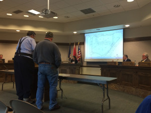 Members of the City Council listen to issues from community members with the development of a new hotel, Cedar City, Utah, May 27, 2015 | Photo by Nataly Burdick, St. George News