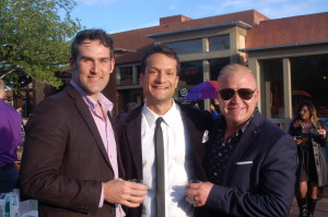 L-R Jacob Perry, Spencer Jones and Jeremy Schow attend the fifth annual Equality Utah Celebration held at the Kayenta Art Village, Ivins, Utah, May 9, 2015 | Photo by Hollie Reina, St. George News