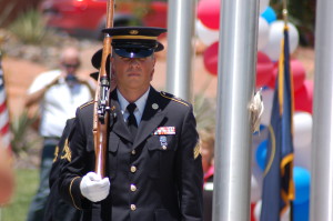 Southern Utah Veterans Home Eagle Monument Dedication, Ivins, Utah, May 29, 2015 | Photo by Hollie Reina, St. George News