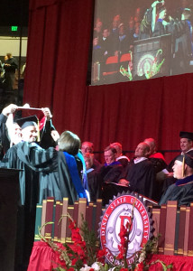 Dixie State University Commencement Ceremony, Dixie State University M. Anthony Burns Arena, St. George, Utah, May 8, 2015 | Photo by Carin Miller, St. George News