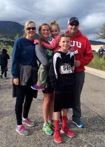 The Little family at the 5K and Quarter Marathon Fun Run for the Iron County Children's Jusice Center, Iron County Children's Justice Center, Cedar City, Utah, May 16, 2015 | Photo by Carin Miller, St. George News 