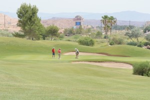 Golfers compete at the CasaBlanca Golf Club during the 2014 Mesquite Amateur golf tournament, Mesquite Nevada, 2014 | Photo by Tyler Cooper of Mesquite Gaming, St. George News