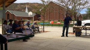 Cattlemen meeting organized in opposition the Grand Canyon Watershed National Monument, Moccasin, Arizona, May 1, 2015 | Photo by Cami Cox Jim, St. George News