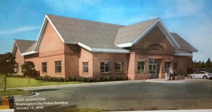 A conceptual rendering of the new Washington City Police Station | Image courtesy of Washington City, St. George News