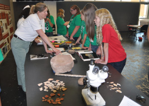 Campers participate in interactive science projects during Dixie State University’s "eSMART Summer Camp for Girls", St. George, Utah, undated | Photo courtesy of Dixie State University, St. George News