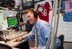 Devin Dixion host on ESPN radio, location and date unspecified | Photo courtesy of Linda Elwell, St. George News