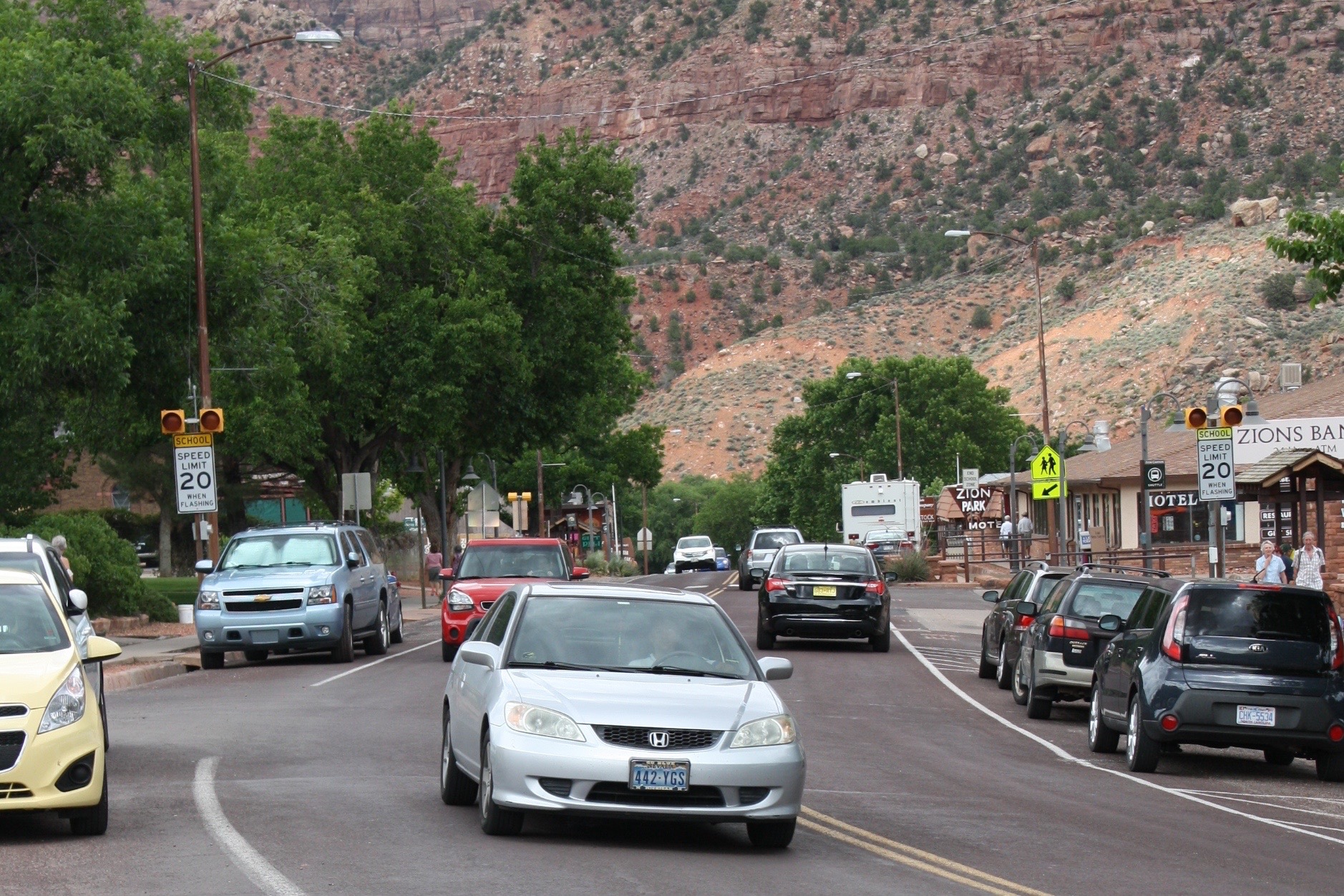 Downtown Springdale, Utah, June 11, 2015 | Photo by Reuben Wadsworth, St. George News