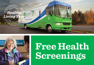 Free health screenings are available through HealthMart, location and date unspecified | Image courtesy of HealthMart, St. George News