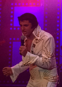 Daniel Jenkins does his impersonation of the King at the 2015 Elvis Rocks Mesquite competition, Casablanca, Mesquite, Nevada, June 20, 2015 | Photo by Carin Miller, St. George News