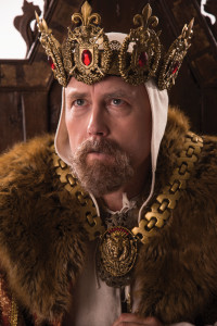 King Henry the IV wearing his crown and kingly robe, Cedar City, Utah, undated | Photo courtesy of Utah Shakespeare Festival, St. George News