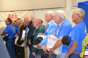 Iron County welcome home reception for the Utah Honor Flight, Cedar City, Utah, June 6, 2015 | Photo by Emily Hammer, Cedar City News