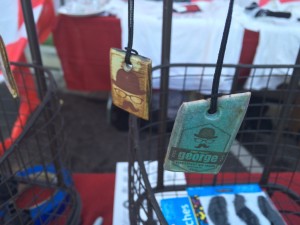 Artist crafted "George" jewelry is sold at George First Friday Streetfest, St. George, Utah, June 5, 2015 | Photo  by Hollie Reina, St. George News