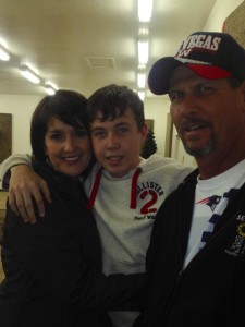 From left, Marjie Jones, Kade Jones and Paul Jones, date and location not specified | Photo courtesy of Marjie and Paul Jones, St. George News