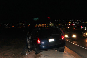 A medical episode caused a collision on River Road, St. George, Utah, June 11, 2015 | Photo by Nataly Burdick, St. George News