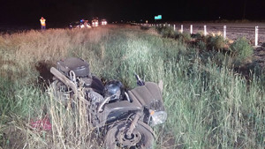 Allen Hintz of Congress, Arizona, succumbed to injuries after a motorcycle crash on Interstate 15, New Harmony, Utah, June 25, 2015 | Photo courtesy of Utah Highway Patrol, St. George News