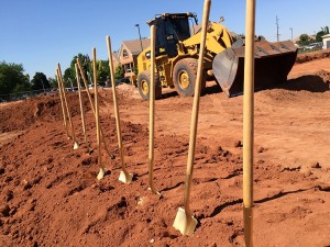 At the groundbreaking for the new Washington City police station on 100 East, Washington City, Utah, June 18, 2015 | Photo by Mori Kessler, St. George News