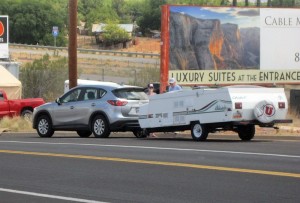 A distracted driving accident results in no injuries, Washington, Utah, July 8, 2015 | Photo by Ric Wayman, St. George News