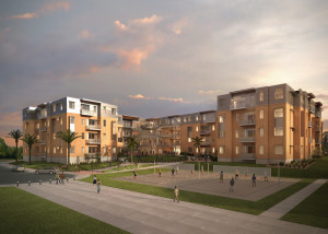 Image of new student housing to be constructed on Dixie State University, St. George, Utah | Image courtesy of Dixie State University, St. George News