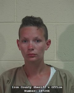 Nicole Hiatt, of Montana, booking photo from July 26, 2015 | Photo courtesy of the Iron County Sheriff's Office, St. George News