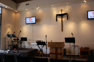 The front of the new Solomon's Porch church, St. George, Utah, July 9, 2015 | Photo by Nataly Burdick, St. George News