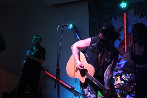 Raven Cain and his band perform during the Zion Summer Fest to raise money for the Zion Canyon Music Festival, Springdale, Utah, June 17, 2015 | Photo by Nataly Burdick, St. George News