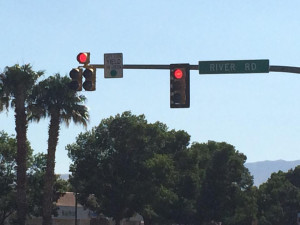 A man driving a truck hit a man in a wheelchair at the intersection of River Road and 700 South, St. George, Utah, July 14, 2015 | Photo by Devan Chavez, St. George News