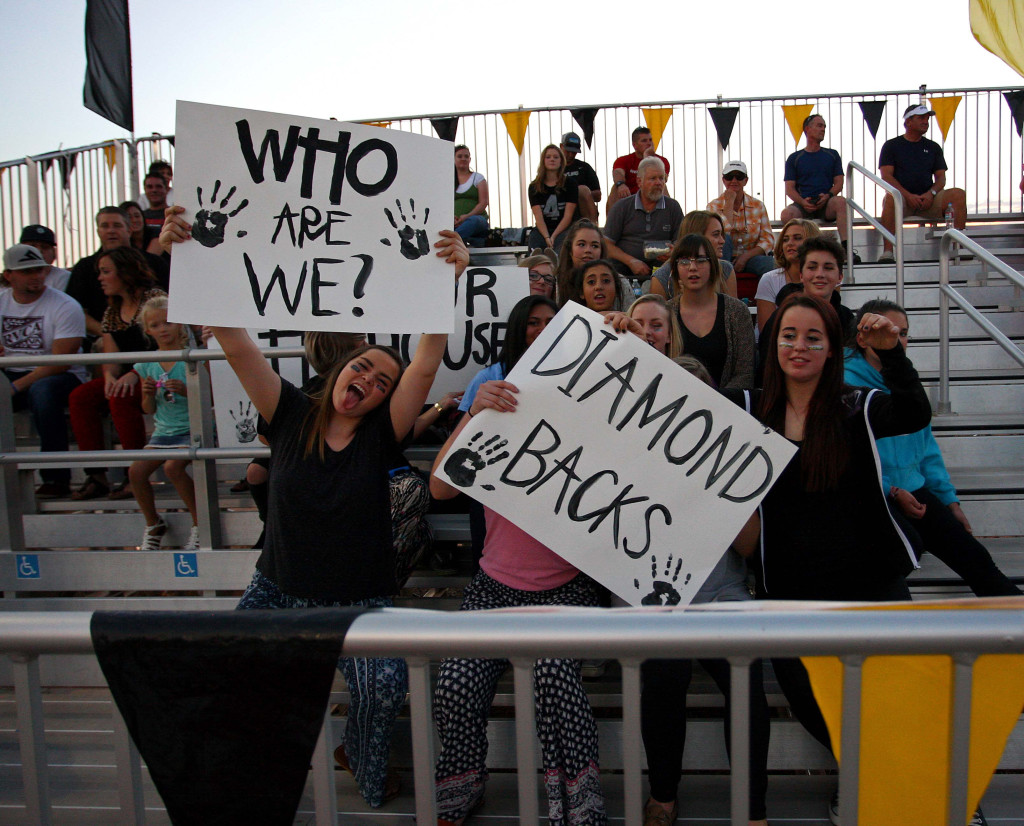 Diamond Ranch Academy vs. Desert Hills JV, Football, Hurricane, Utah, Aug. 27, 2015, | Photo by Robert Hoppie, ASPpix.com, St. George News