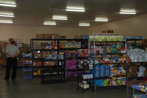 Food pantry at Switchpoint Community Resources Center, St. George, Utah, Aug. 12, 2015 | Photo by Jessica Tempfer, St. George News