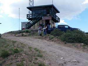 A fire lookout tower atop Mt. Elly, Nevada, June 13, 2015 | Photo by Julie Applegate, St. George News