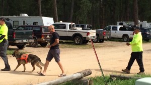 Incident command for search of 5-year-old Jerold Williams, Kaibab National Forest, Jacob Lake, Arizona, Aug. 9, 2015 | Photo by Cami Cox Jim, St. George News